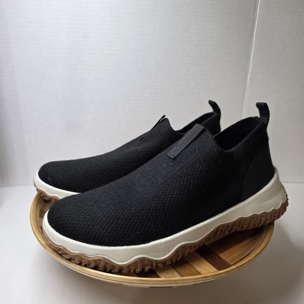 LL Bean Slip On Shoes Women's 8.5 Black Day Venture Stretch Comfort